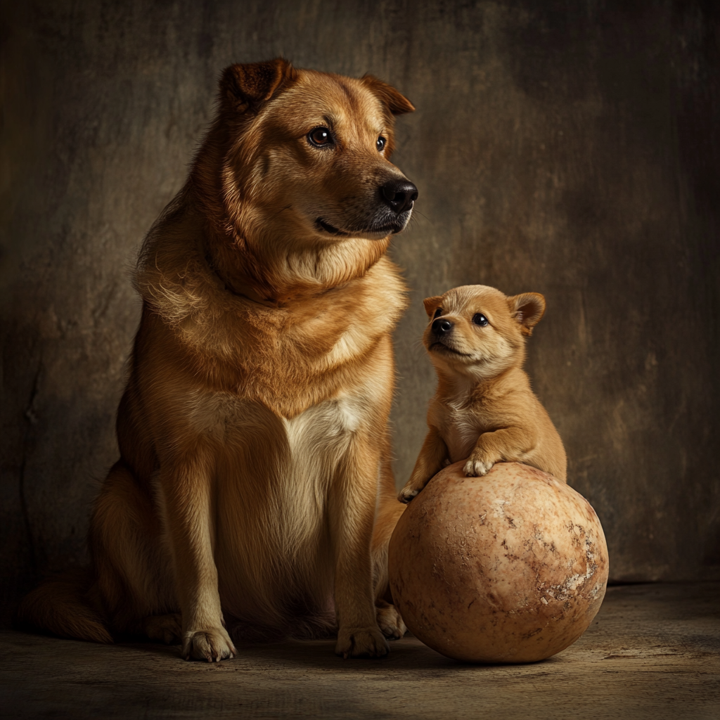 sobaka-na-prieme-u-veterinara-beremennost