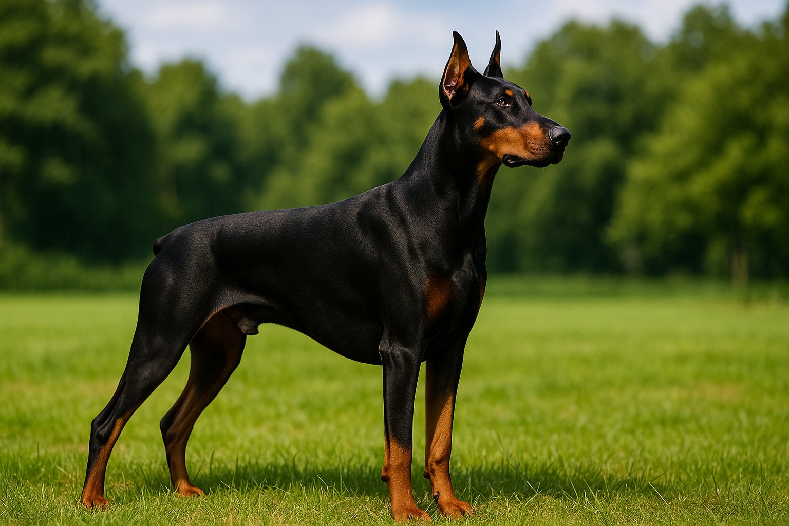 porody-sobak-kotorye-malo-zhivut-doberman