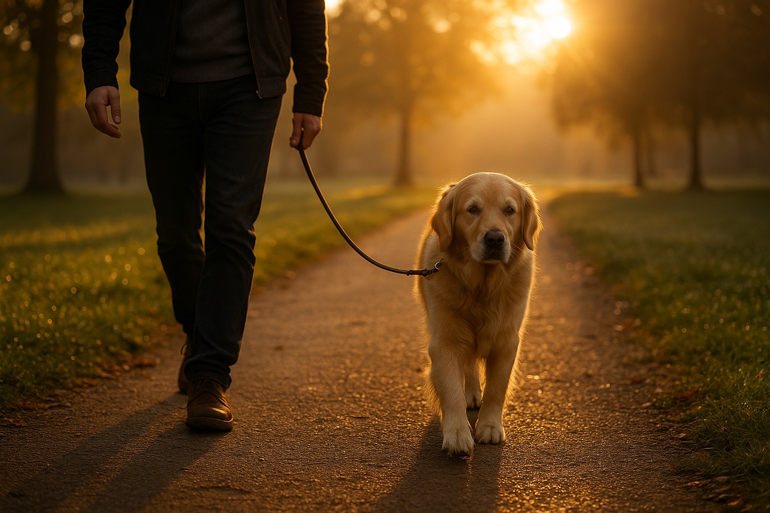 kak-pravilno-vygulivat-sobaku-utrom-v-parke