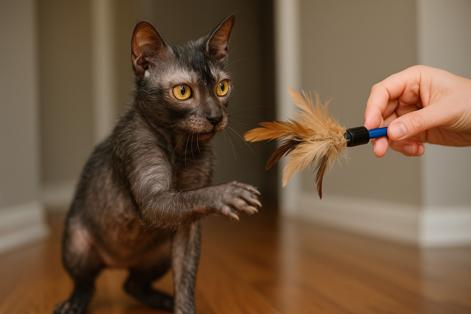 Кошка Ликой характер koshka-likoi-harakter-kontaktnyi-igrivyi