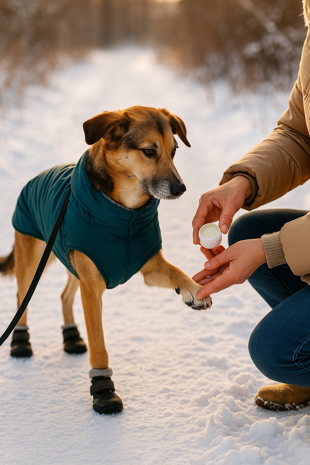 zashchita-lap-sobaki-zimoy-vygul-pravila