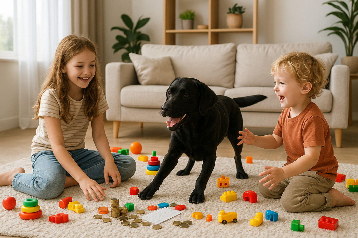 chernyi-labrador-retriver-semeinyi-pes-foto