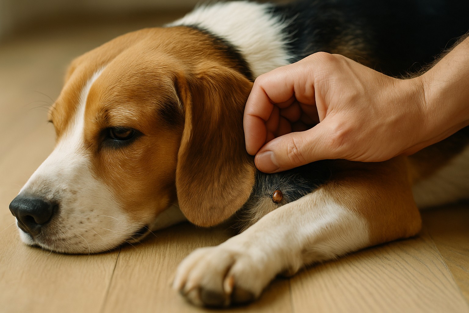 kak-vyyavit-kleshcha-u-sobaki-priznaki-ukusa