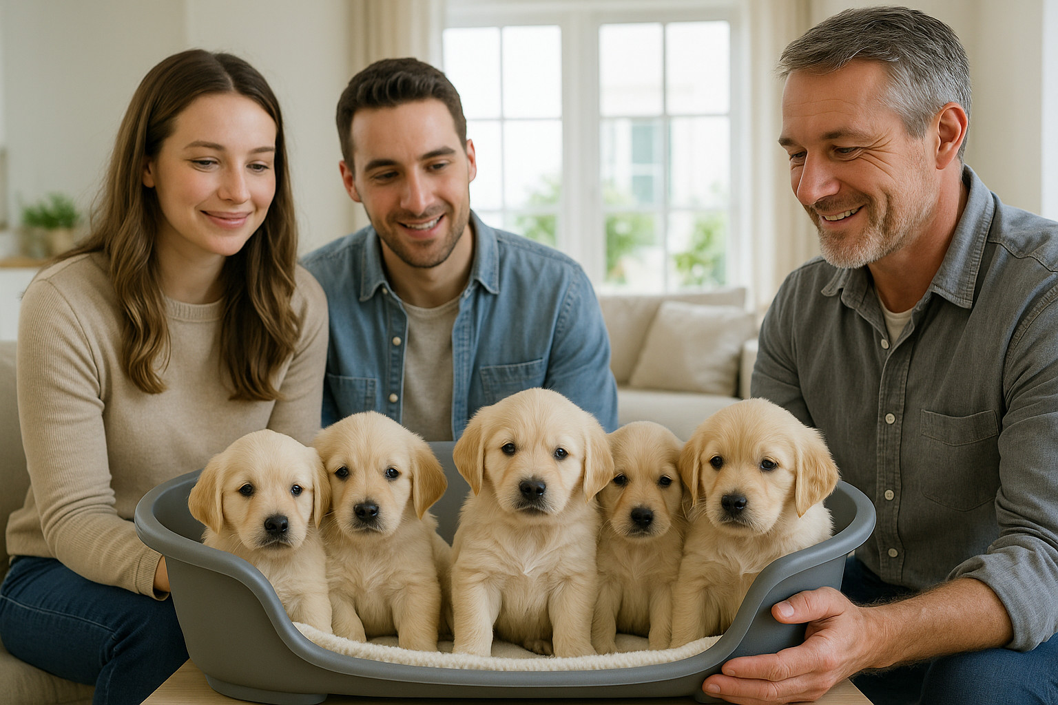retriver-shchenki-vybor-u-zavodchika-foto