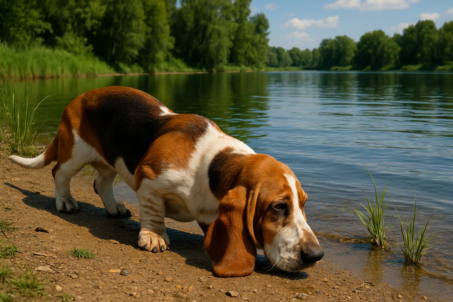 porody-sobak-kotorye-ne-lyubyat-plavat-basset-hound