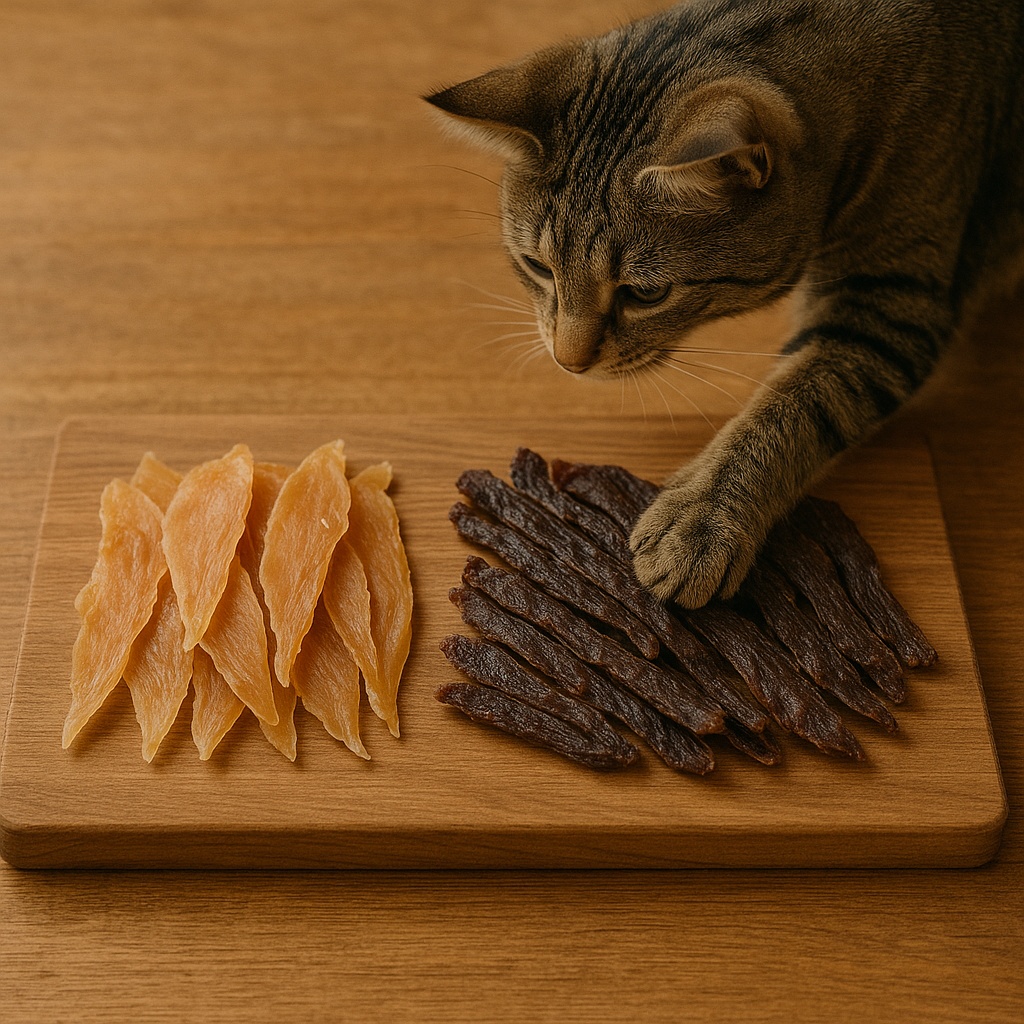 sekretnoe-sushenoe-myaso-dlya-kotov-vkusnye-prirodnye-lakomstva