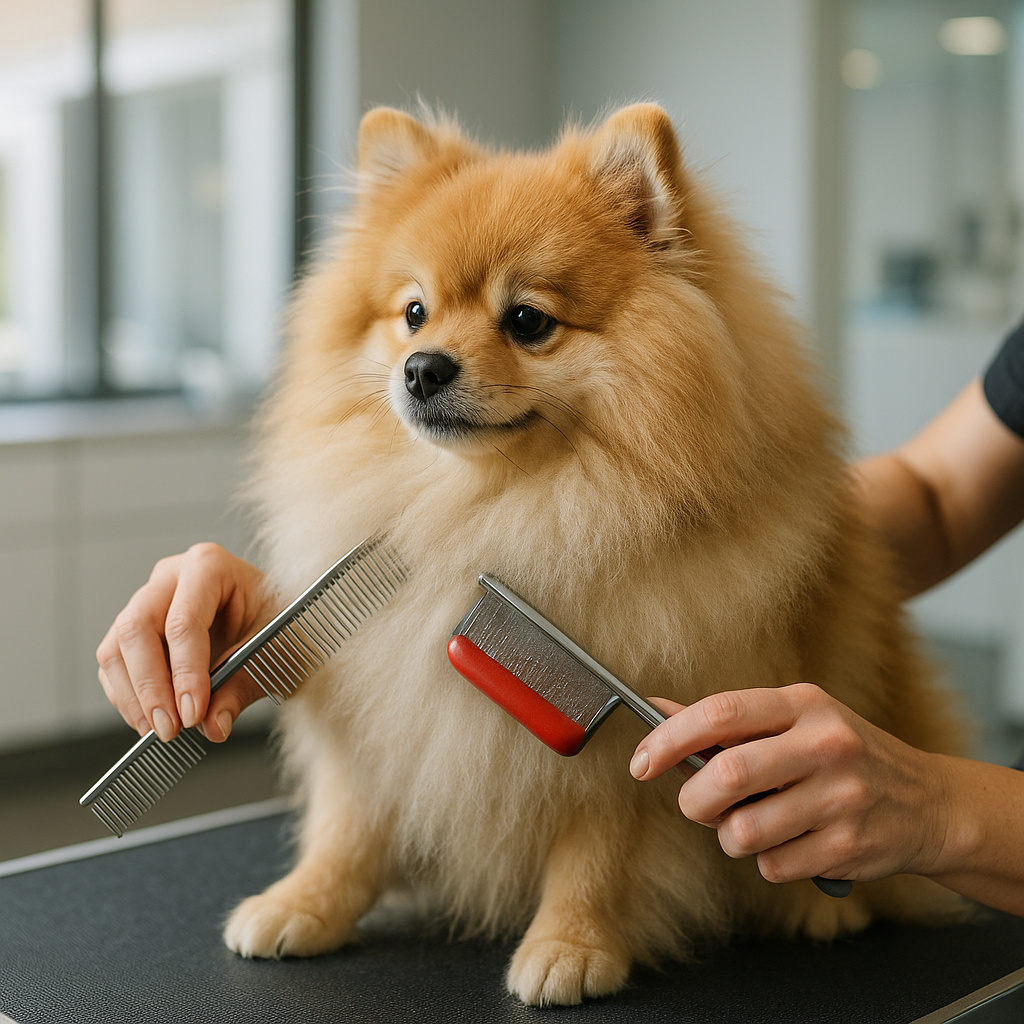 strizhka-sobak-s-dvoinoi-sherstyu-mashinka