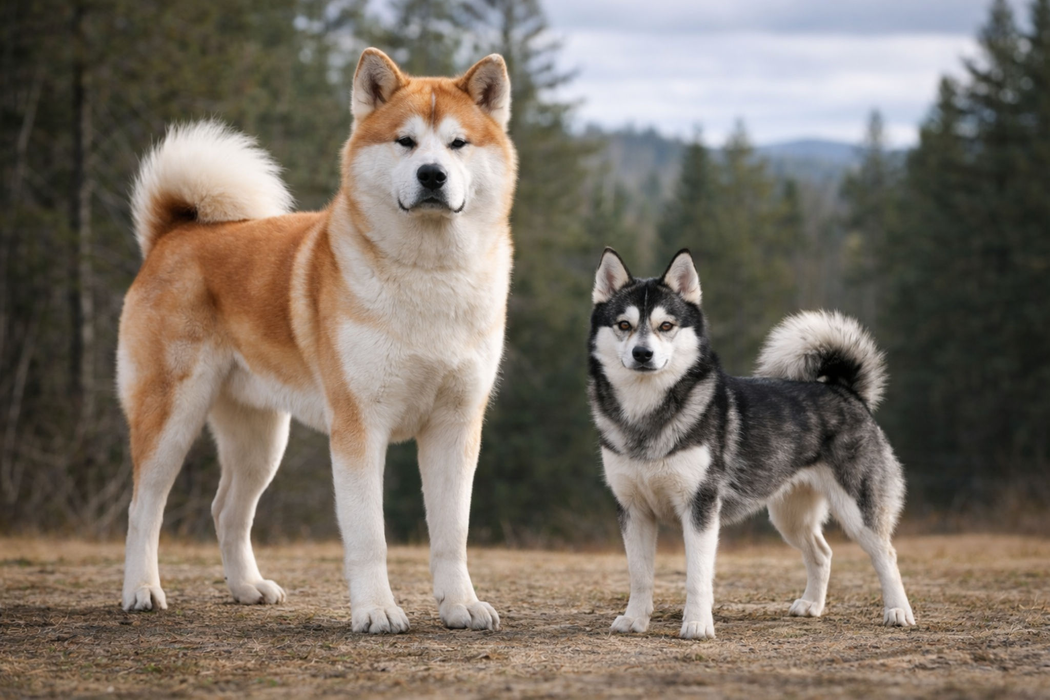 akita-inu-i-alyaskinskiy-kli-kay-sravnenie-porod