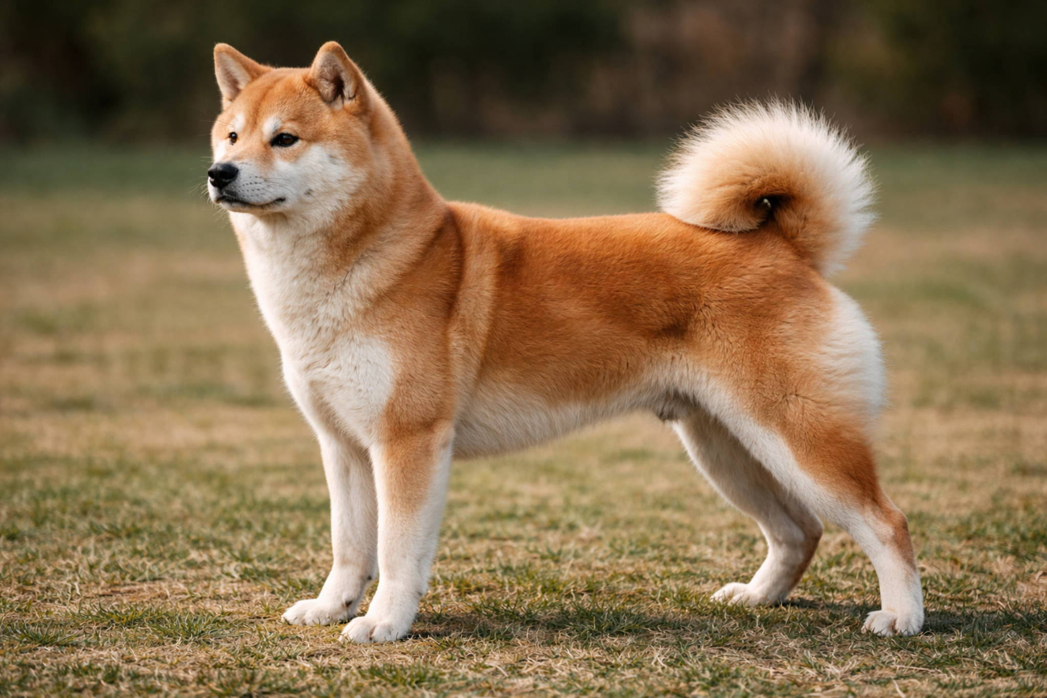 akita-inu-okras-red-urajiro-standart-porody-foto