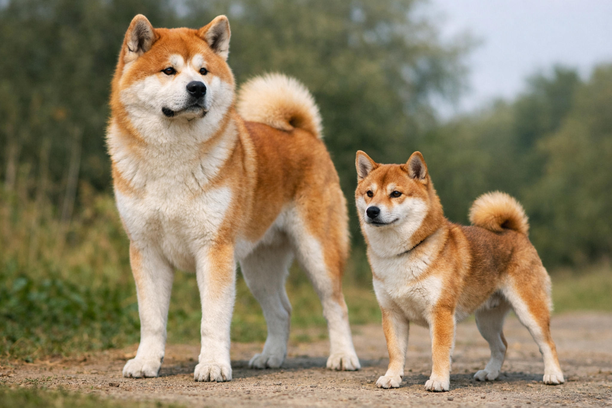 akita-inu-siba-inu-foto-otlichiya-standarty-porody