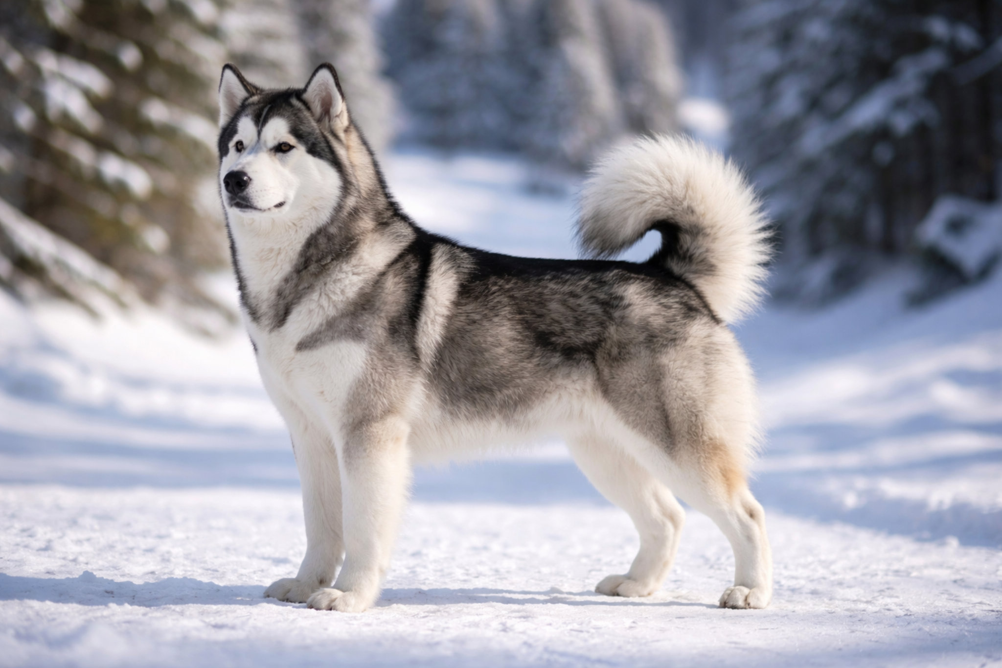 alaskinskiy-malamut-sero-beliy-okras-standart-foto