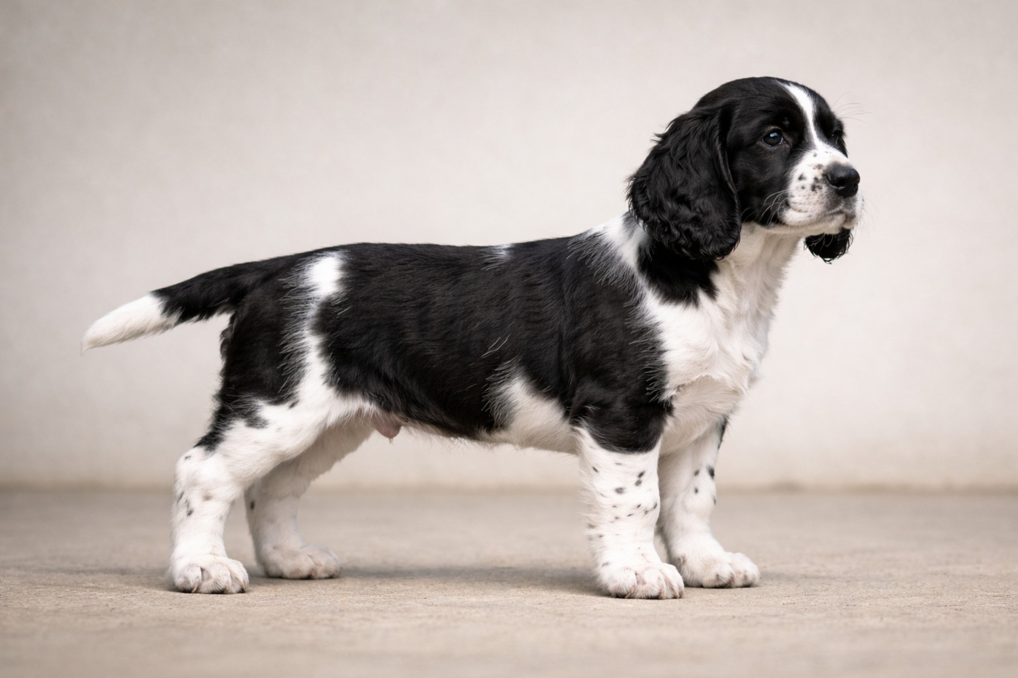 eksterer-shchenka-spanielya-korpus-lapy