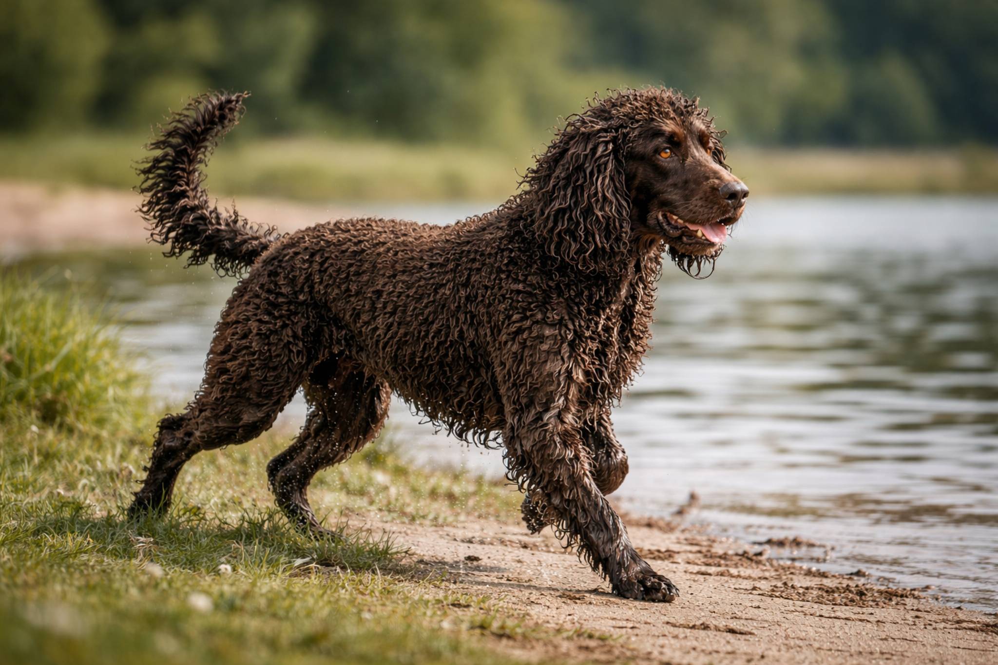 irlandskij-vodyanoj-spaniel-okhotnichya