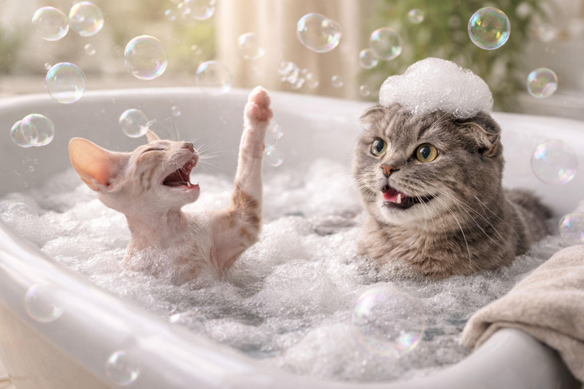 kupanie-koshek-peterbold-shotlandskaya-visloukhaya