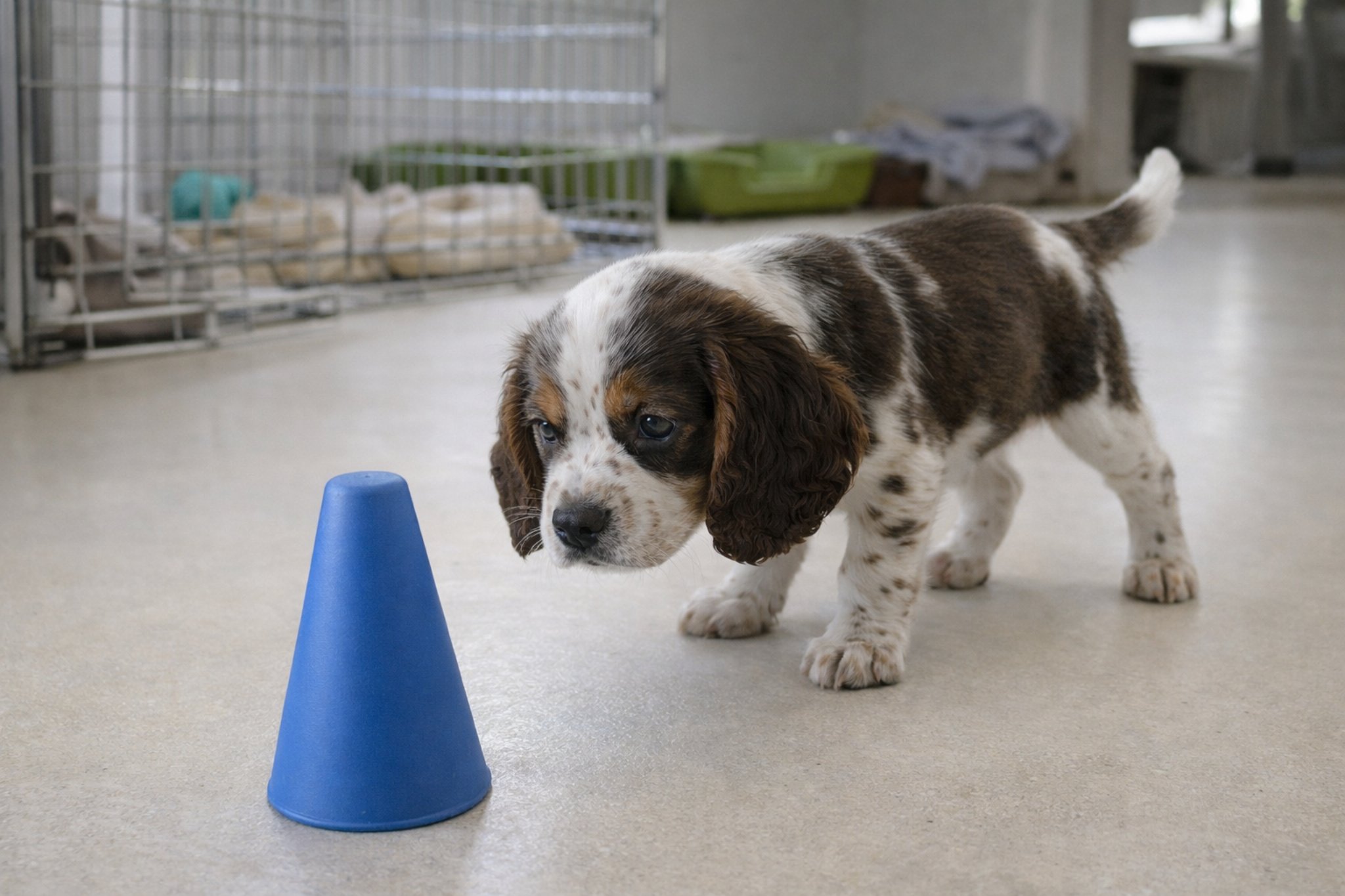 psikhika-shchenka-spanielya-povedenie