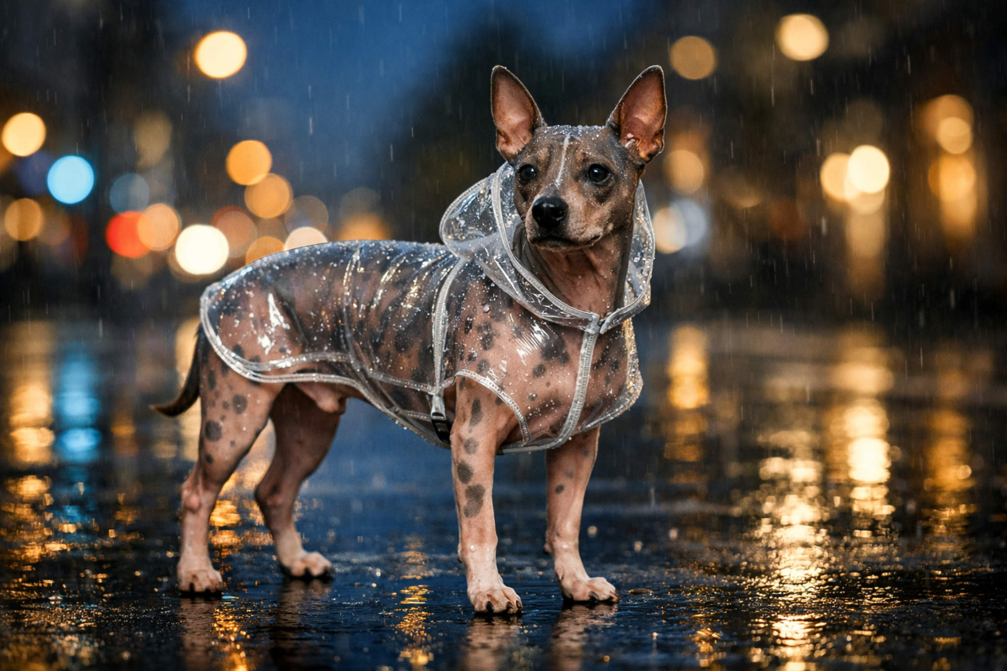 amerikanskiy-goliy-teryer-dozhdevik-mezhsezonie