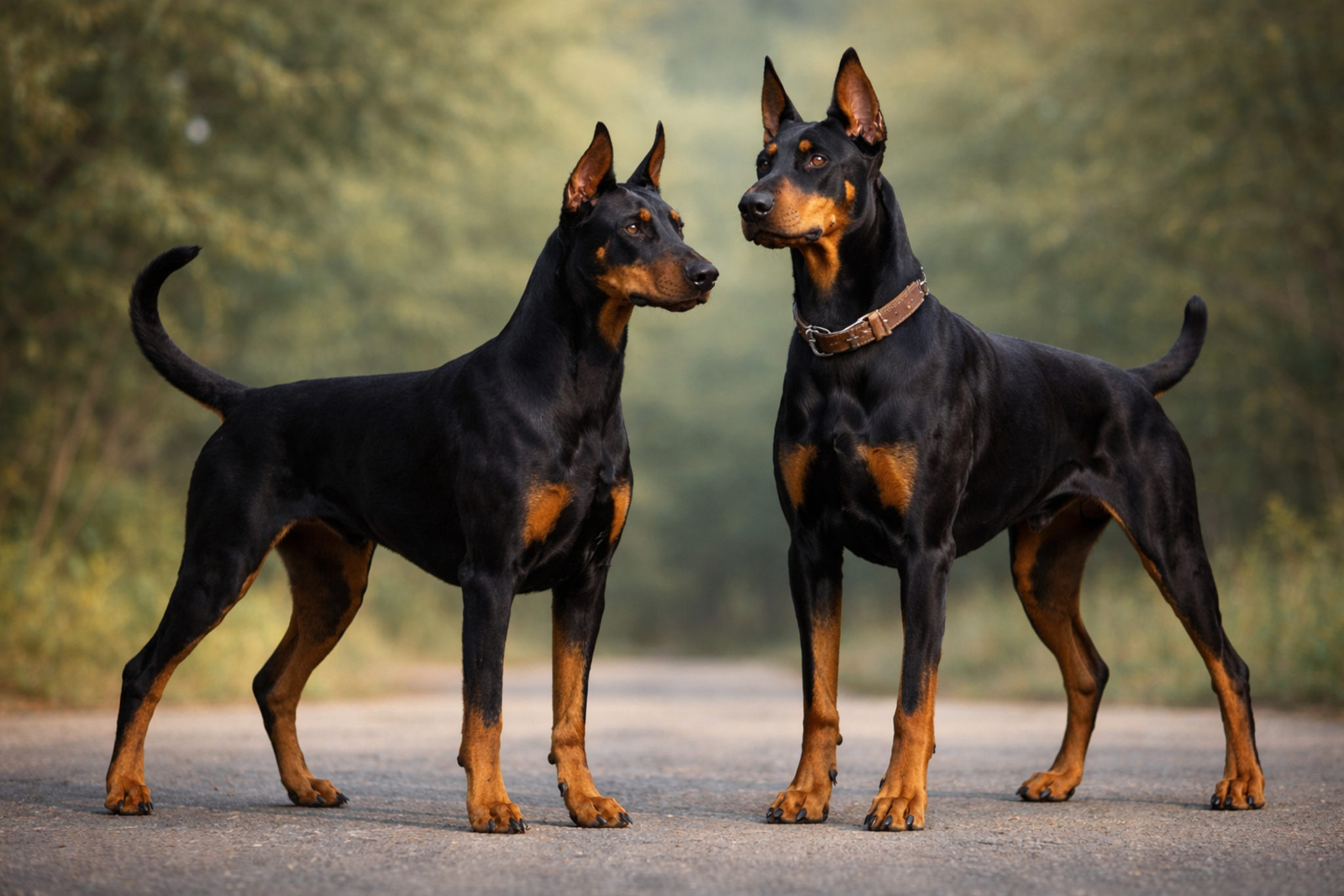 doberman-foto-roditeli-stoyashchiy-doberman-eksterer