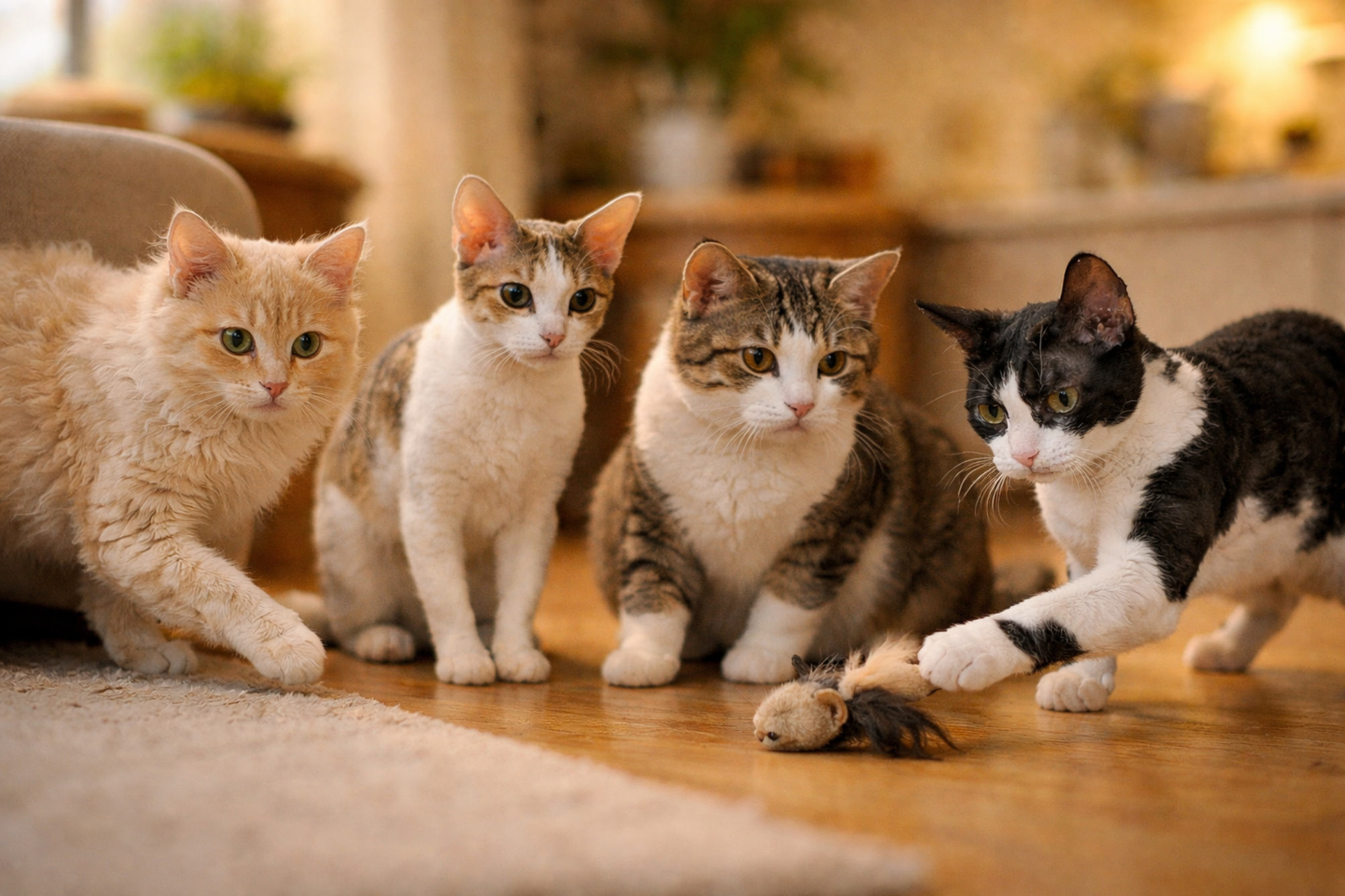 kupit-kotenka-reks-kudryavaya-koshka-volnistaya-sherst-foto