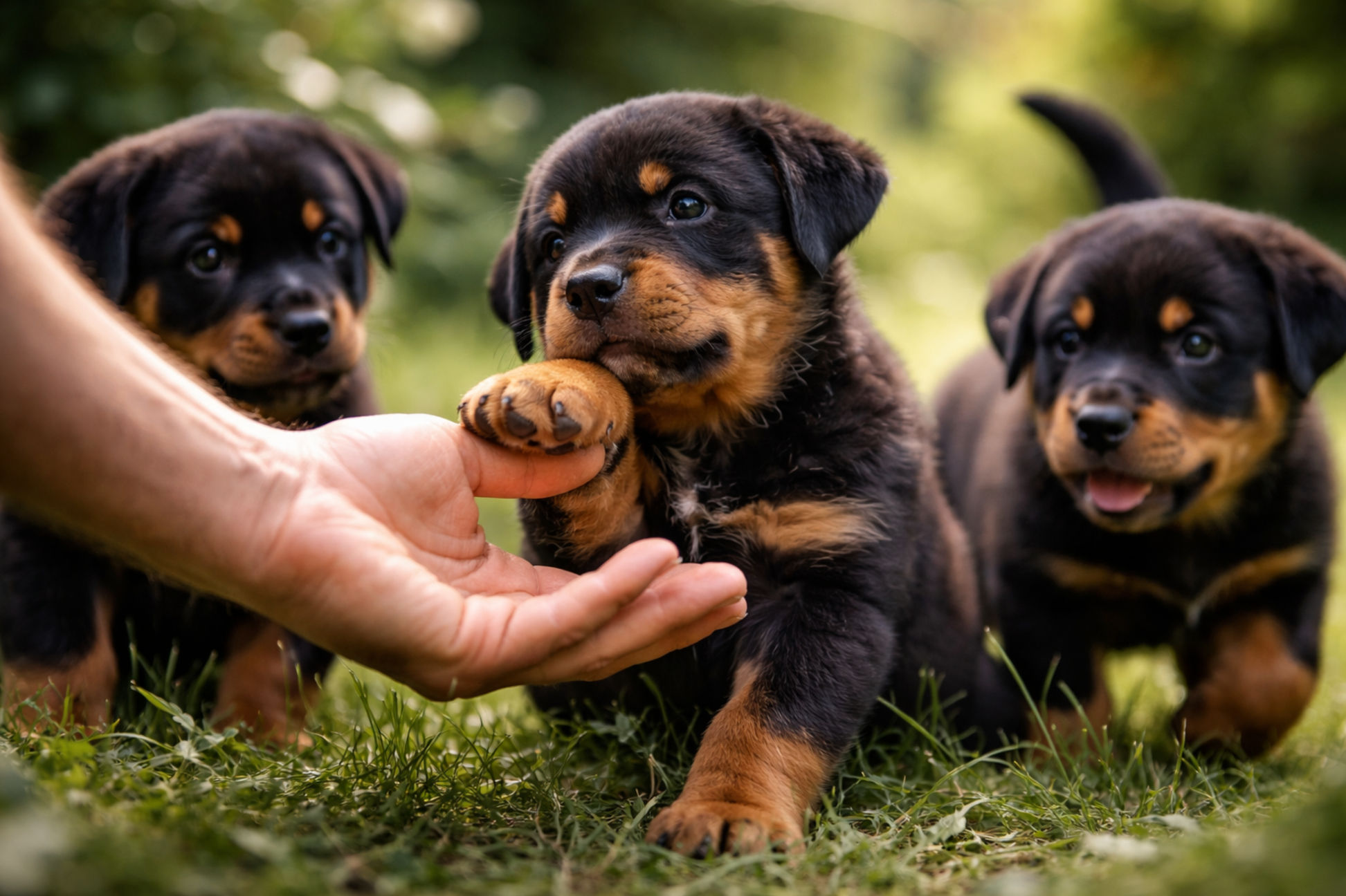 kupit-shchenka-rotveilera-uverennyi-harakter