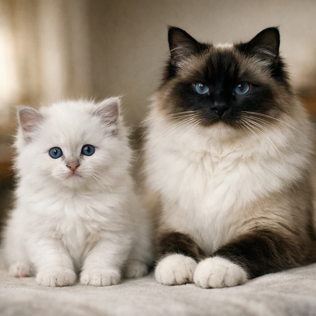 belyy-kotenok-birma-do-i-posle-okrasa