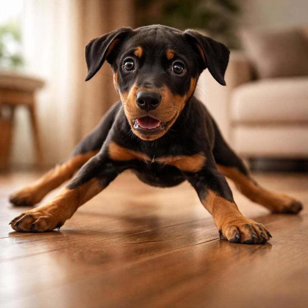 doberman-smeshnoj-shchenok-pol