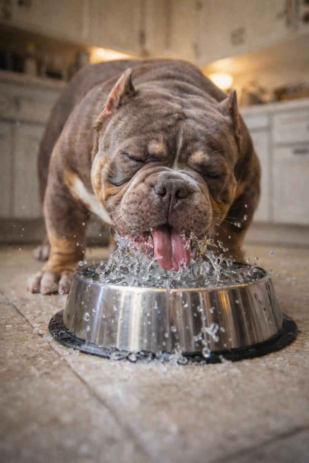 extreme-bully-pet-vodu-iz-miski-bolshoy-appetit-sobaki