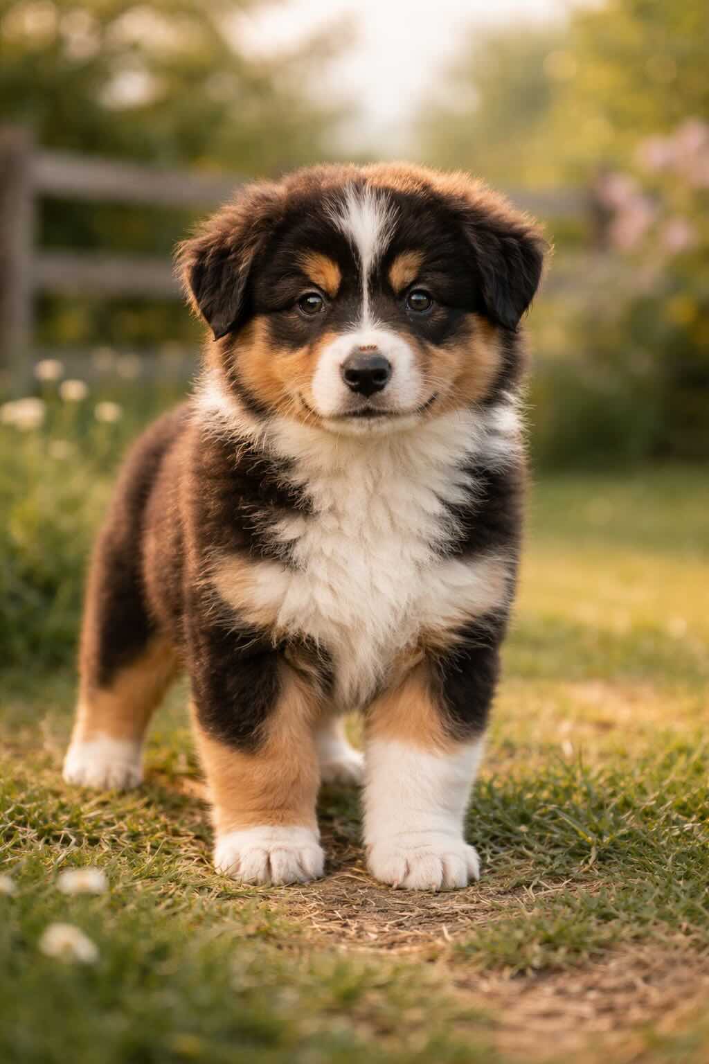 kupit-shchenka-aussi-foto-v-prodayushchey-poze