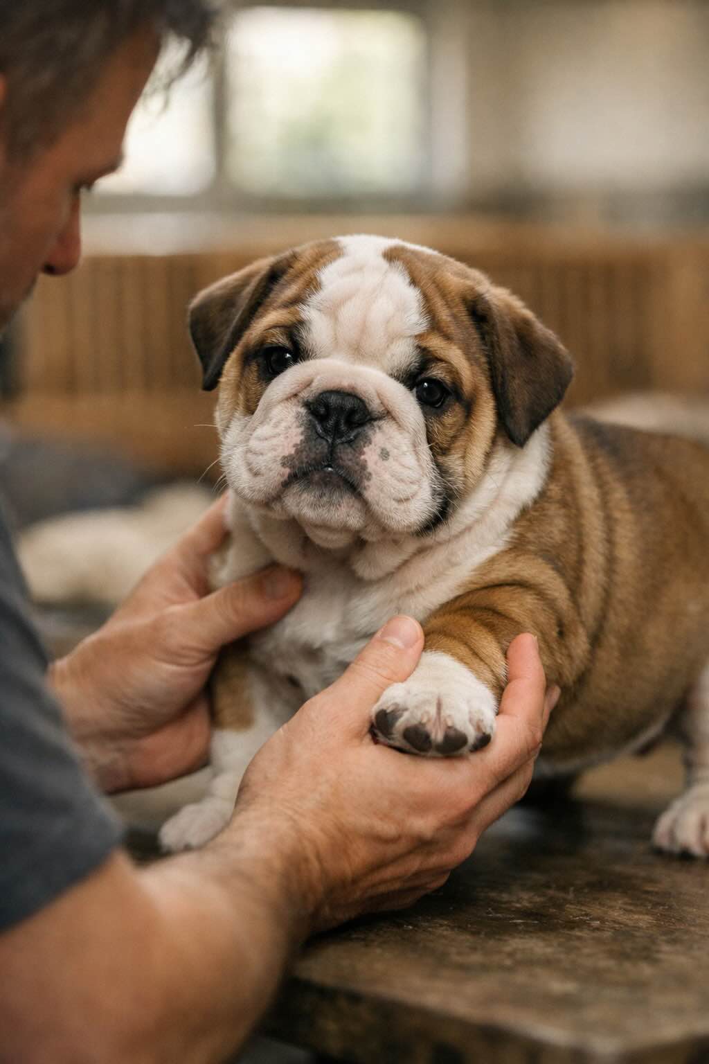 osmotrenie-shchenka-angliyskogo-buldoga-buldog