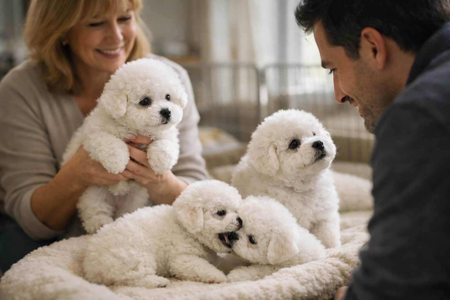 shchenki-bishon-frize-vybor-zhivoy-osmotr