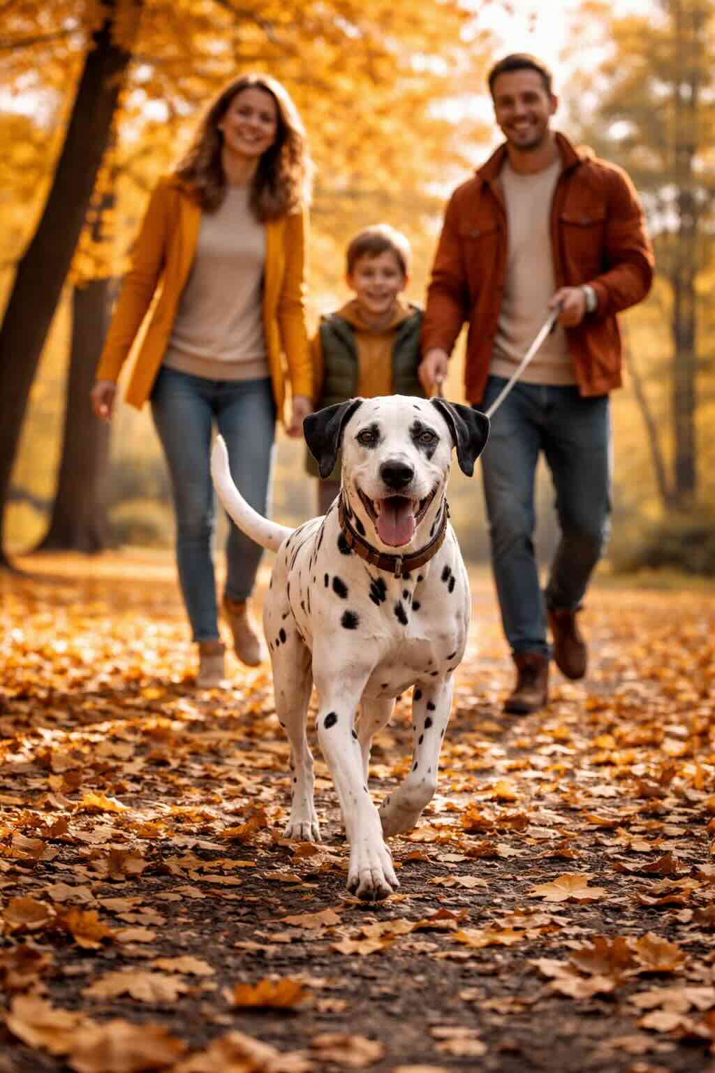 dalmatin-dlya-semi-progulka-osenyu-v-parke-1