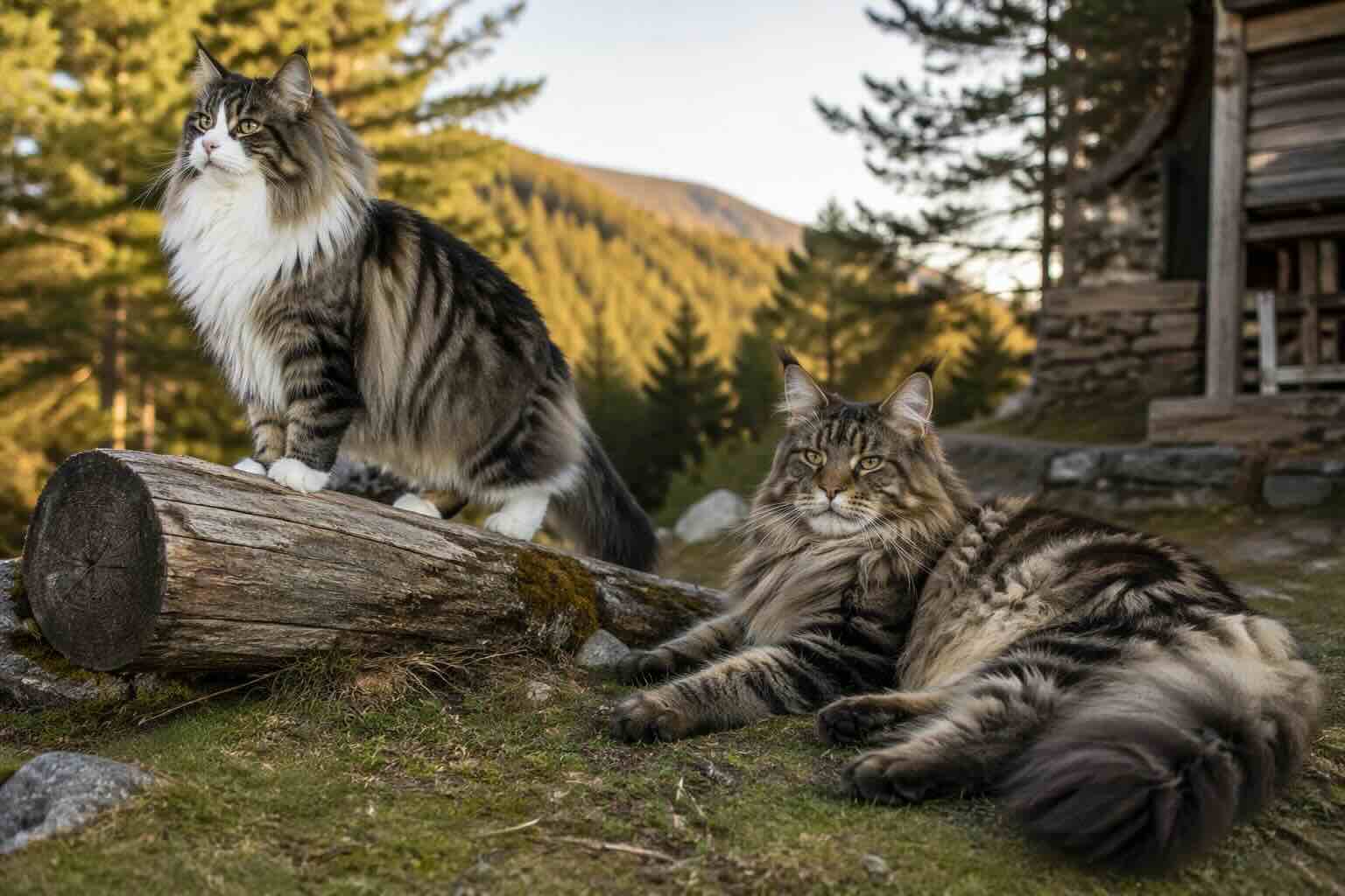 istoriya-proishozhdeniya-meyn-kuna-i-norvezhskoy-lesnoy-koshki-1