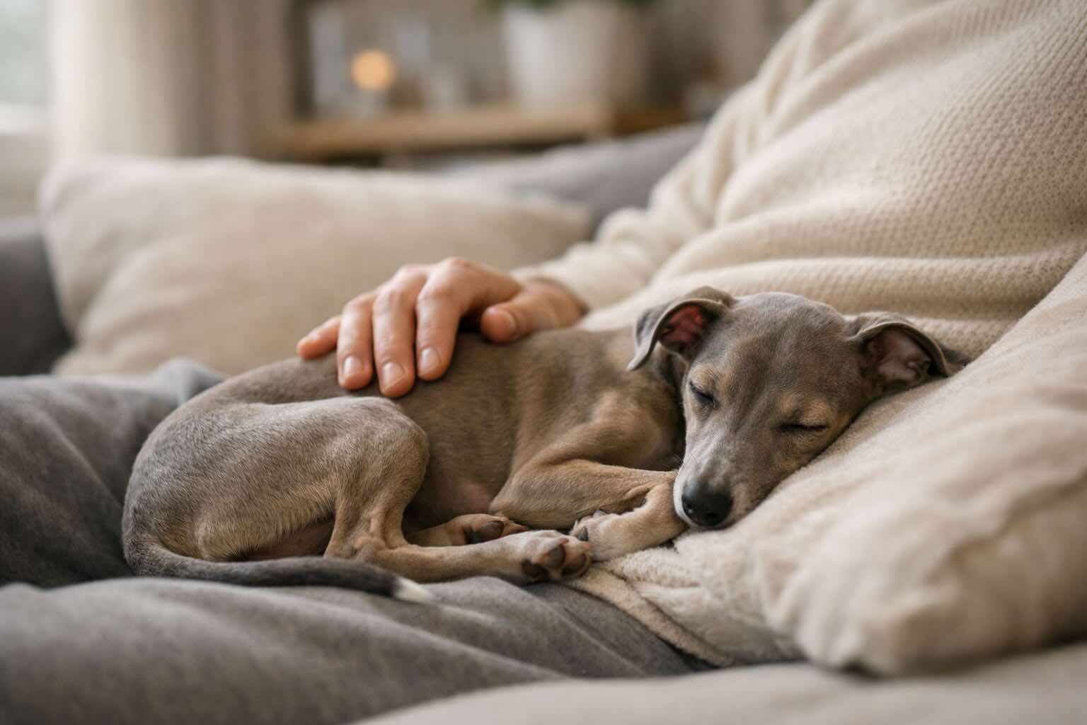 levretka-dlya-kvartiry-i-semi