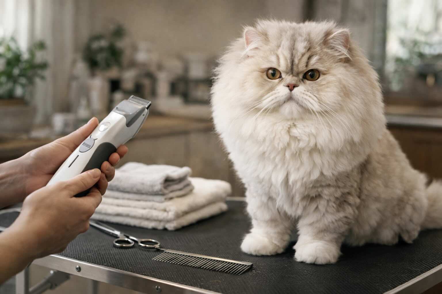 podgotovka-persidskoy-koshki-k-strizhke-doma