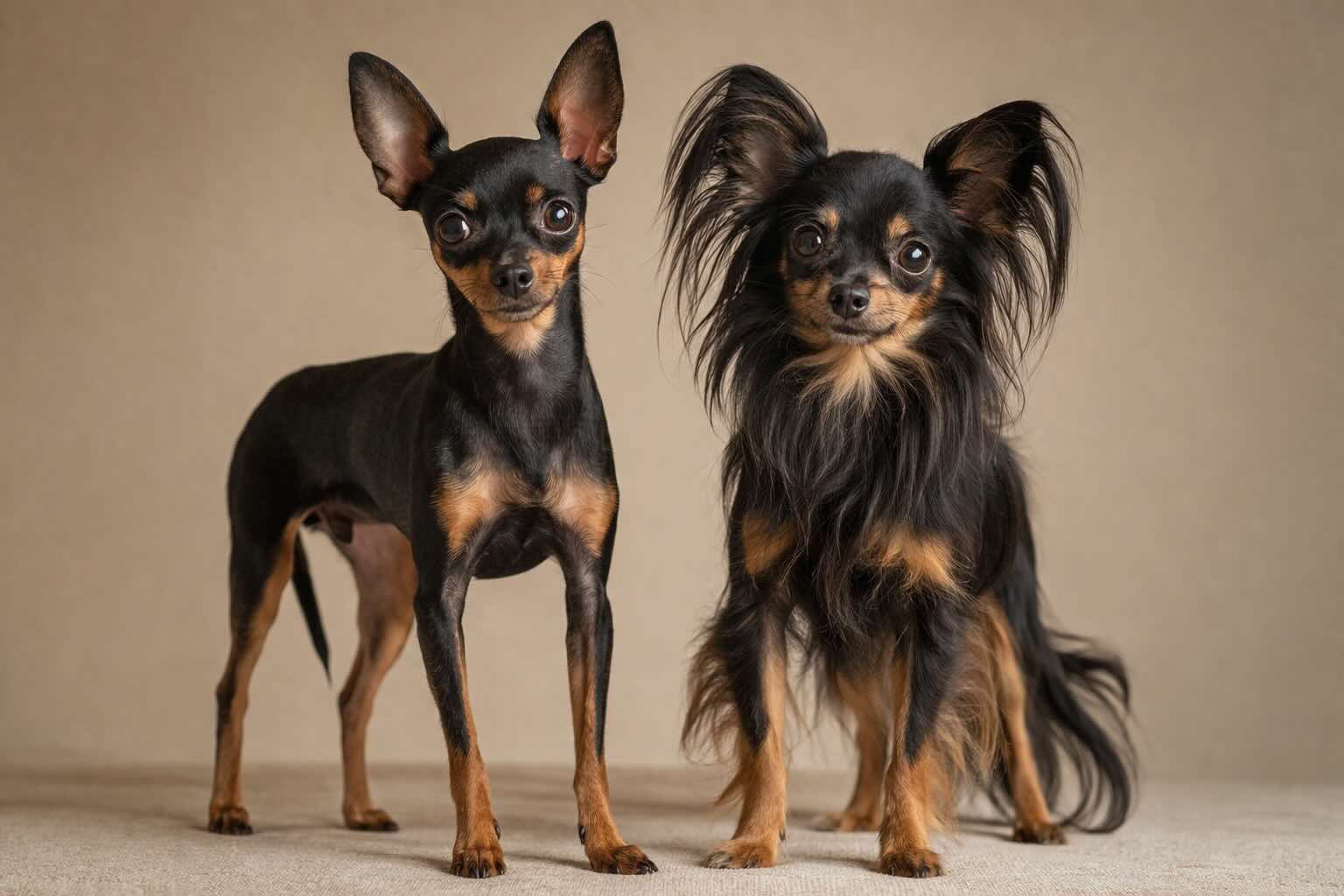 russkiy-toy-terer-gladkosherstnyy-i-dlinnosherstnyy-otlichiya