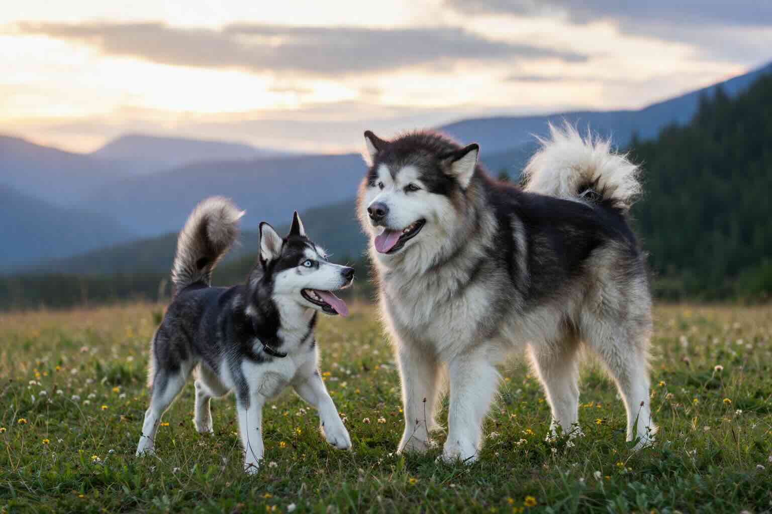 sibirskiy-haski-alyaskinskiy-malamut-standart-porody-sravnenie