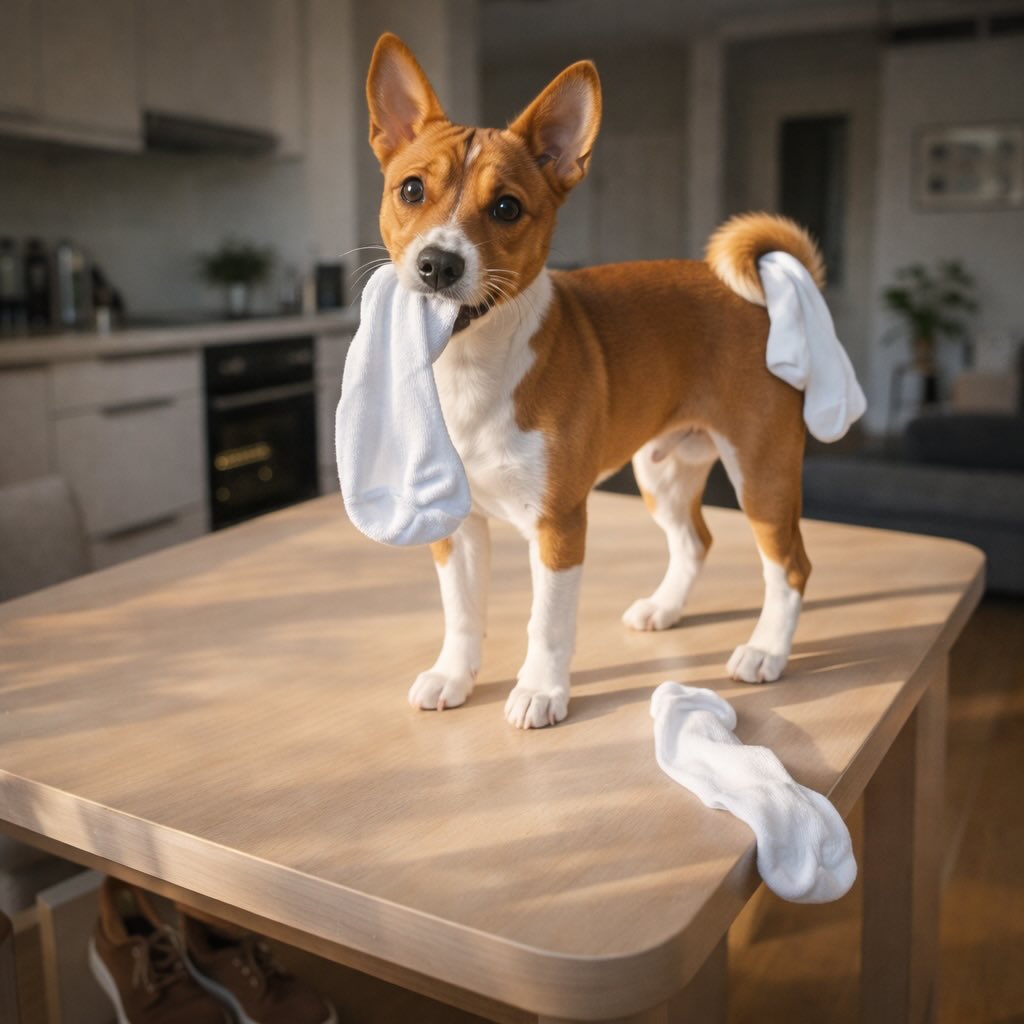 sobaka-kotoraya-ne-laet-basenji-mem-foto