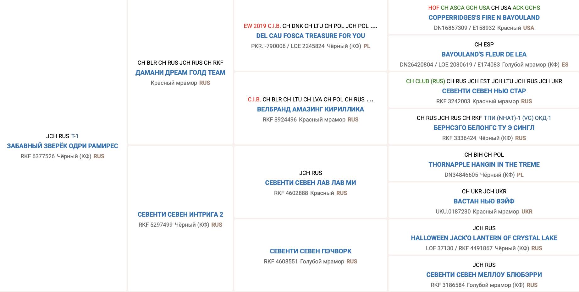 Родословная