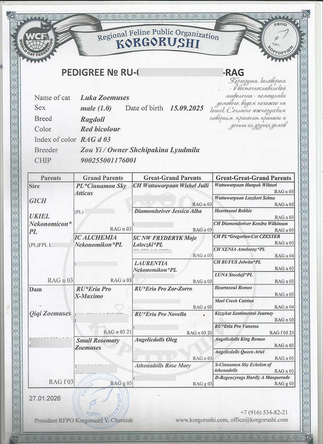 Родословная