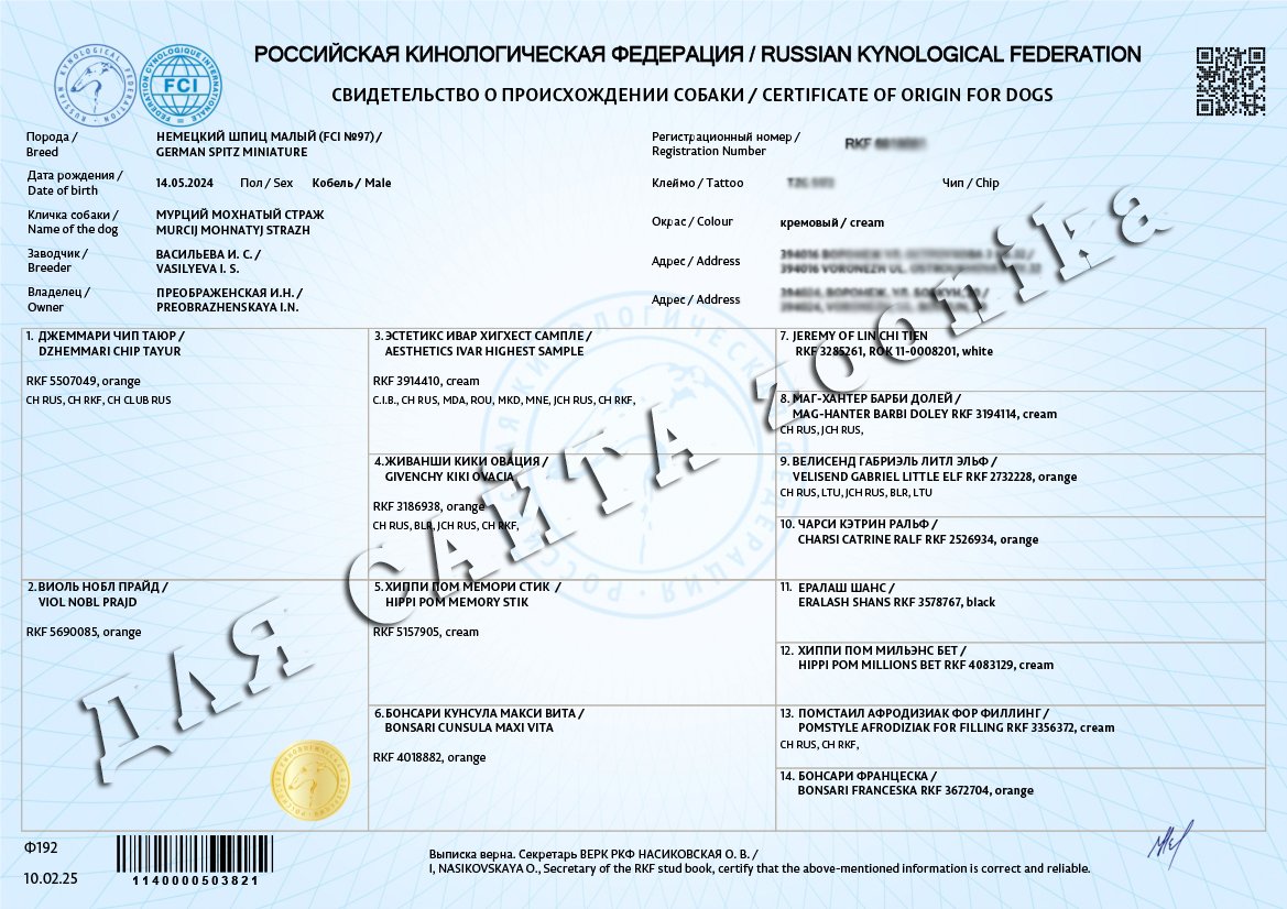 Родословная